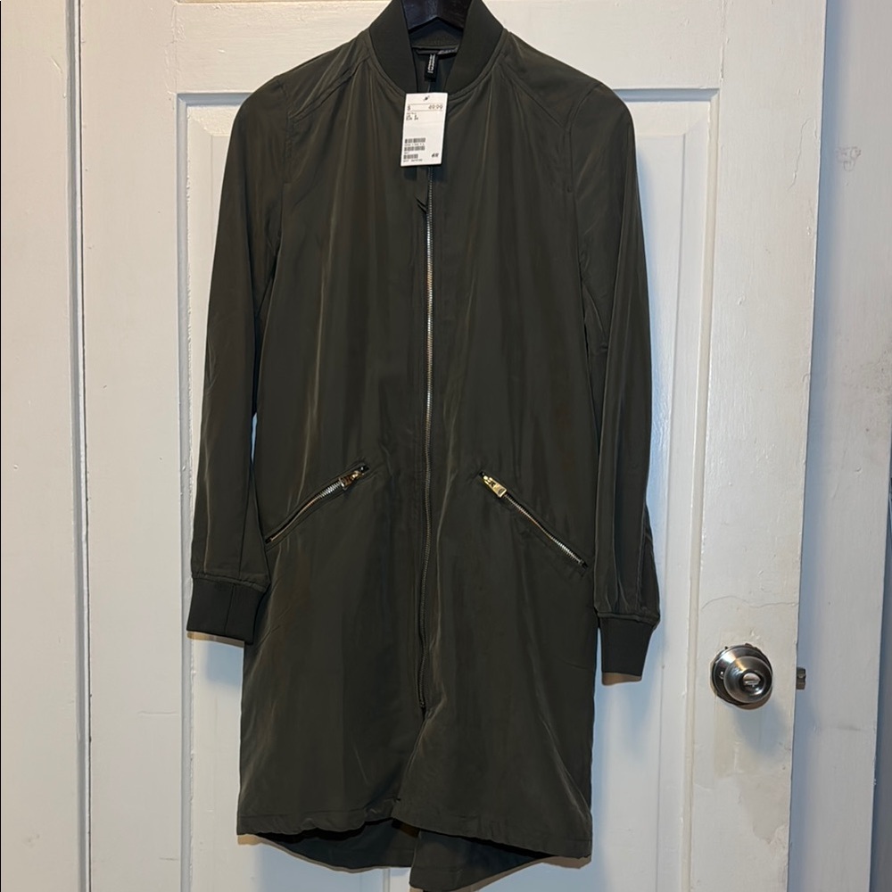 H&M Olive Utility Jacket